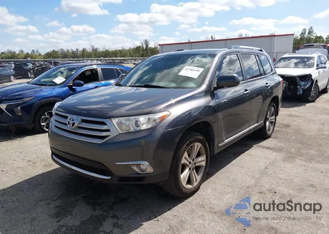 2012 Toyota Highlander Limited V6 из США, поврежденный, VIN 5TDYK3EH9CS073530